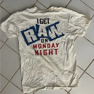 Rare Vintage WWF WWE Monday Night Raw t shirt